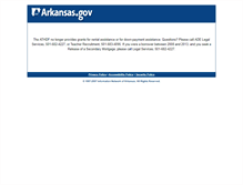 Tablet Screenshot of housing4teachers.arkansas.gov