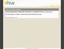 Tablet Screenshot of hive.arkansas.gov