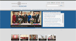 Desktop Screenshot of courts.arkansas.gov