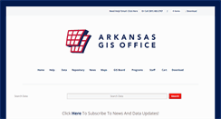 Desktop Screenshot of geostor.arkansas.gov